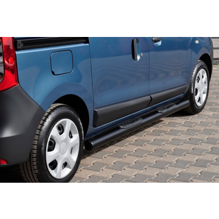 Stranske cevi Black (2 kos, nerjavno jeklo) Dacia Dokker 2013–2022 fotografija 1