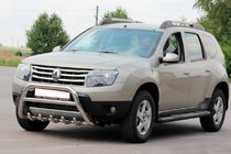 Renault Duster 2008–2017 Bočne cevi z vložki Black (2 kos, nerjavno jeklo) fotografija 6