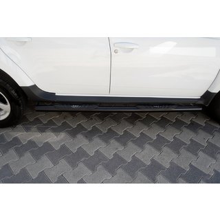 Bočne cevi z vložki Black (2 kos, nerjavno jeklo) fotografija 1