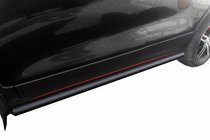 Chevrolet Trax 2012–2023 Stranske cevi Black (2 kosa, nerjavno jeklo) fotografija 1