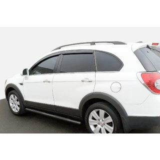 Stranske cevi Black (2 kos, nerjaveče jeklo) Opel Antara 2006–2017 fotografija 1