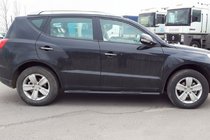 Geely Emgrand X7 2011– Stranske cevi Black (2 kos, nerjavno jeklo) fotografija 2