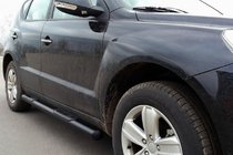 Geely Emgrand X7 2011– Stranske cevi Black (2 kos, nerjavno jeklo) fotografija 1