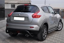 Nissan Juke 2010–2019 Stranske cevi Ø60 Black (2 kos, nerjavno jeklo) fotografija 3