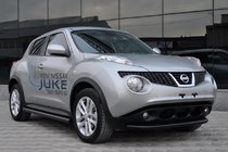 Nissan Juke 2010–2019 Stranske cevi Ø60 Black (2 kos, nerjavno jeklo) fotografija 1