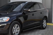 Volvo XC60 2009–2017 Stranske cevi BB004 Black (2 kosa, nerjaveče jeklo) fotografija 1