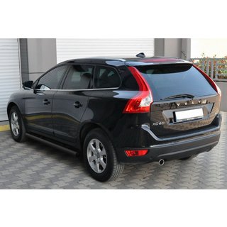 Stranske cevi BB004 Black (2 kosa, nerjaveče jeklo) fotografija 3