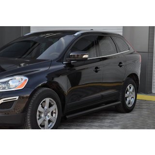 Stranske cevi BB004 Black (2 kosa, nerjaveče jeklo) fotografija 1