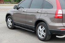 Honda CRV 2012–2016 Stranske cevi BB002 Black (2 kos, nerjaveče jeklo) fotografija 5