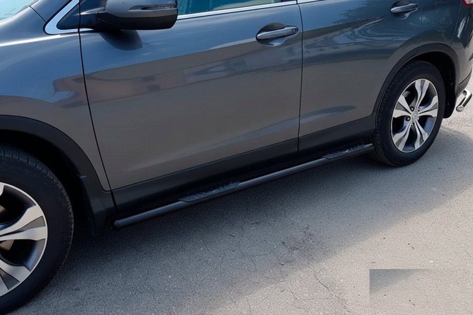 Honda CRV 2012–2016 Stranske cevi BB002 Black (2 kos, nerjaveče jeklo) Image