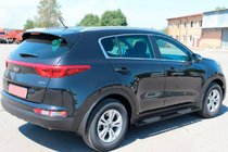 Kia Sportage 2015–2021 Stranske cevi BB002 Black (2 kos, nerjaveče jeklo) fotografija 3