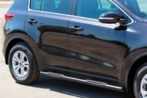 Kia Sportage 2015–2021 Stranske cevi BB002 Black (2 kos, nerjaveče jeklo) fotografija 1