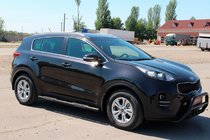 Kia Sportage 2015–2021 Stranske cevi BB002 Black (2 kos, nerjaveče jeklo) fotografija 2