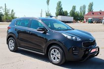 Kia Sportage 2015–2021 Stranske cevi BB001 Black (2 kos, nerjaveče jeklo) fotografija 2