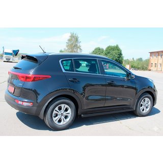 Stranske cevi BB001 Black (2 kos, nerjaveče jeklo) Kia Sportage 2015–2021 fotografija 3