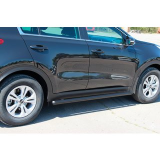 Stranske cevi BB001 Black (2 kos, nerjaveče jeklo) Kia Sportage 2015–2021 fotografija 1