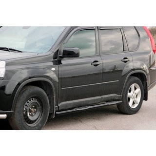 Stranske cevi BB002 Black (2 kos, nerjaveče jeklo) fotografija 4