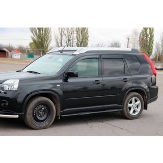 Stranske cevi BB002 Black (2 kos, nerjaveče jeklo) fotografija 3