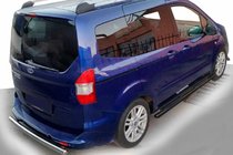 Ford Courier 2014–2023 Stranske cevi Black (2 kos, nerjavno jeklo) fotografija 1