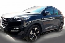 Hyundai Tucson TL 2016–2021 Stranske cevi Black (2 kos, nerjavno jeklo) fotografija 2