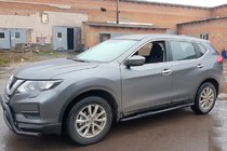 Nissan X-trail T32/Rogue 2014–2021 Stranske cevi Black (2 kosa, nerjavno jeklo) fotografija 6