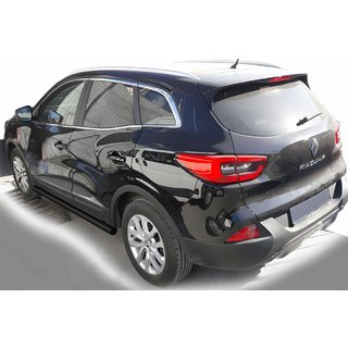 Stranske zaščitne cevi Black (2 kosa) Renault Kadjar 2015–2022 fotografija 1