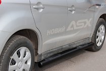 Mitsubishi Eclipse Cross 2017– Stranske cevi BB002 Black (2 kosa, nerjavno jeklo) fotografija 1