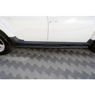 Stranske cevi BB002 Black (2 kosa, nerjavno jeklo) fotografija 2