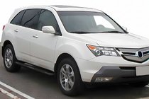 Acura MDX 2007–2013 Stranske cevi Black (2 kosa, nerjavno jeklo) fotografija 3
