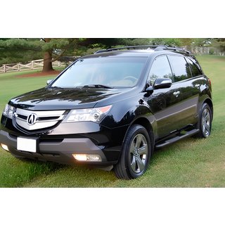 Stranske cevi Black (2 kosa, nerjavno jeklo) Acura MDX 2007–2013 fotografija 1