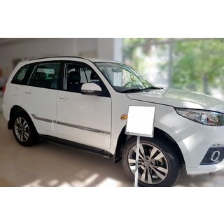 Stranske cevi Black (2 kos, nerjavno jeklo) Chery Tiggo 3 2005– fotografija 3