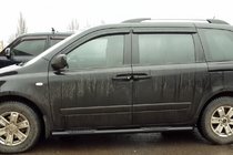 Kia Carnival 2002–2013 Stranske cevi Black (2 kos, nerjavno jeklo) fotografija 1