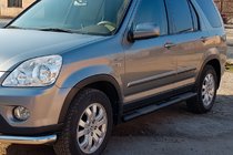 Honda CRV 2001–2006 Stranske cevi Black (2 kos, nerjavno jeklo) fotografija 2
