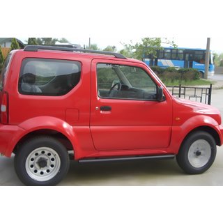 Stranske cevi Black (2 kos, nerjavno jeklo) Suzuki Jimny 1998–2018 fotografija 1