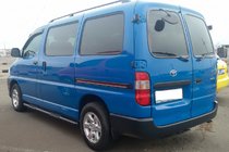 Toyota HiAce Stranske cevi Black (2 kos, nerjavno jeklo) fotografija 1