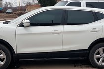 Nissan Qashqai 2014–2021 Stranske cevi Black (2017-2021, 2 kos, nerjaveče jeklo) fotografija 3