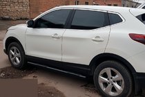 Nissan Qashqai 2014–2021 Stranske cevi Black (2017-2021, 2 kos, nerjaveče jeklo) fotografija 4
