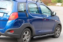 Chery Beat 2009–2015 Stranske cevi Black (2 kos, nerjaveče jeklo) fotografija 1