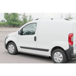 Stranske cevi Ø60 Black (2 kosa, nerjavno jeklo) Fiat Fiorino/Qubo 2008–2024 fotografija 1