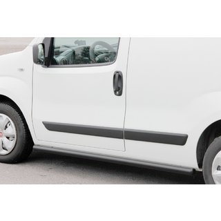 Stranske cevi Ø60 Black (2 kosa, nerjavno jeklo) Fiat Fiorino/Qubo 2008–2024 fotografija 3