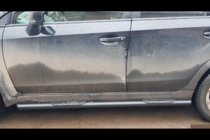Subaru XV 2011–2017 Stranske cevi BB002 Black (2 kosa, nerjavno jeklo) fotografija 2