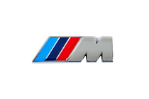 BMW Napis M 85 × 30 mm (nerjavno jeklo) fotografija 1