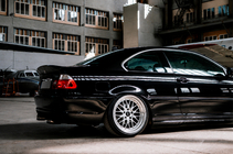 BMW serija 3 E46 1998–2006 CSL-Style V3 spojler (za SD, sijajno črna) fotografija 7