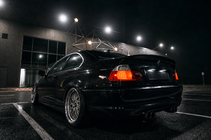 BMW serija 3 E46 1998–2006 CSL-Style V3 spojler (za SD, sijajno črna) fotografija 13