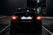 BMW serija 3 E46 1998–2006 CSL-Style V3 spojler (za SD, sijajno črna) fotografija 14