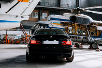BMW serija 3 E46 1998–2006 CSL-Style V3 spojler (za SD, sijajno črna) fotografija 9