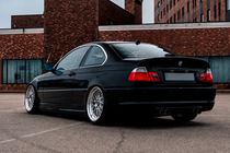 BMW serija 3 E46 1998–2006 CSL-Style V3 spojler (za SD, sijajno črna) fotografija 2