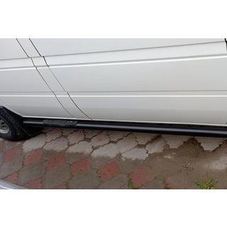Stranske cevi Black (2 kos, nerjaveče jeklo) fotografija 3
