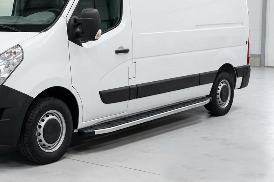 Renault Master 2011–2023 Bočne stopnice Fullmond (2 kos, aluminij) Image