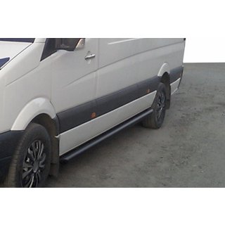 Stranske cevi Black (2 kos, nerjaveče jeklo) fotografija 3